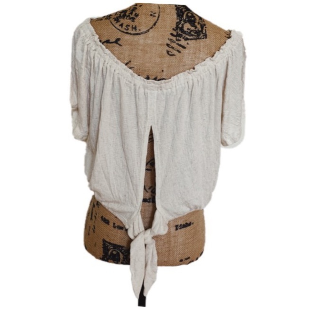 Bp. Beige Crop Top - Sz XL - Picture 4 of 4